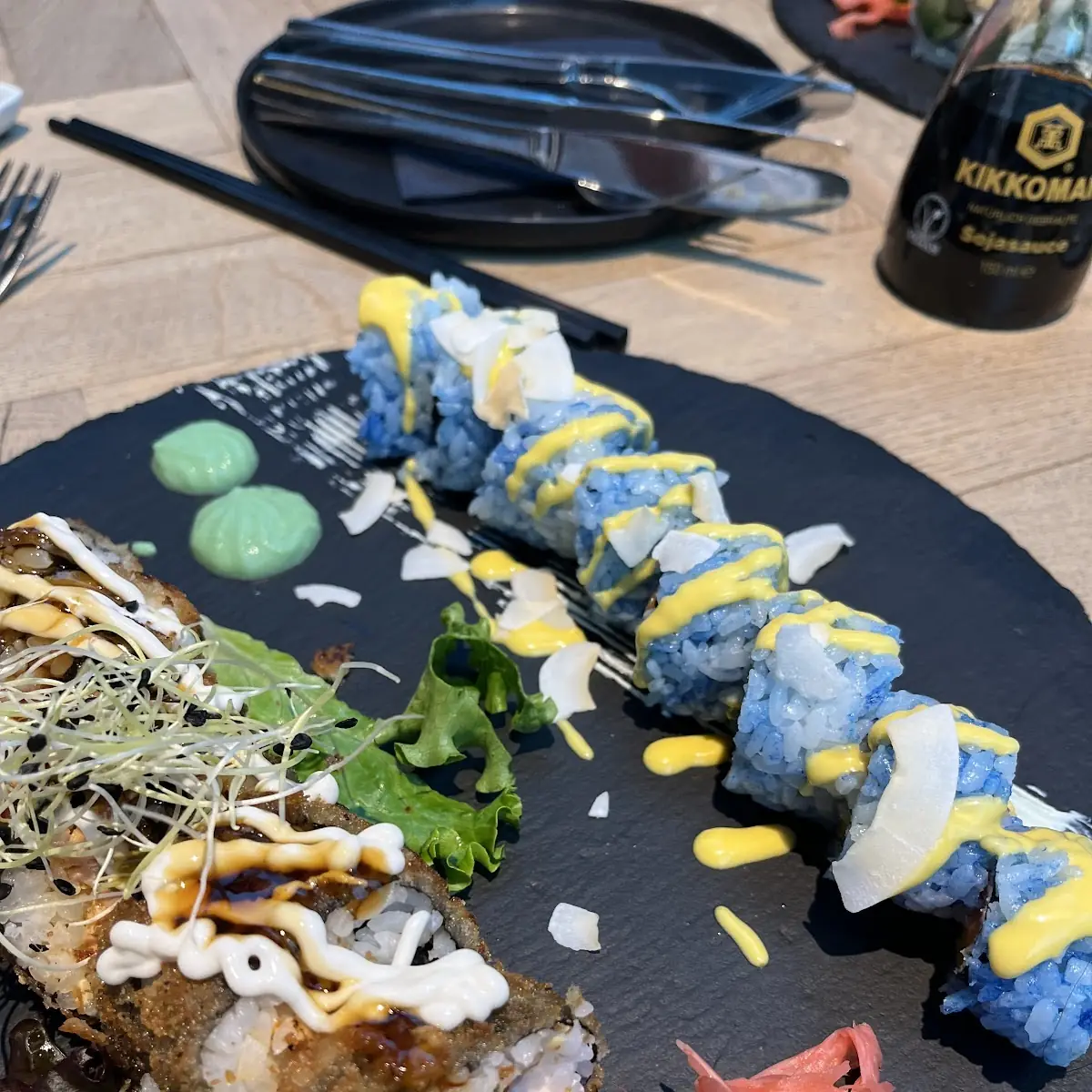 Edamame And Vegan Garnelen