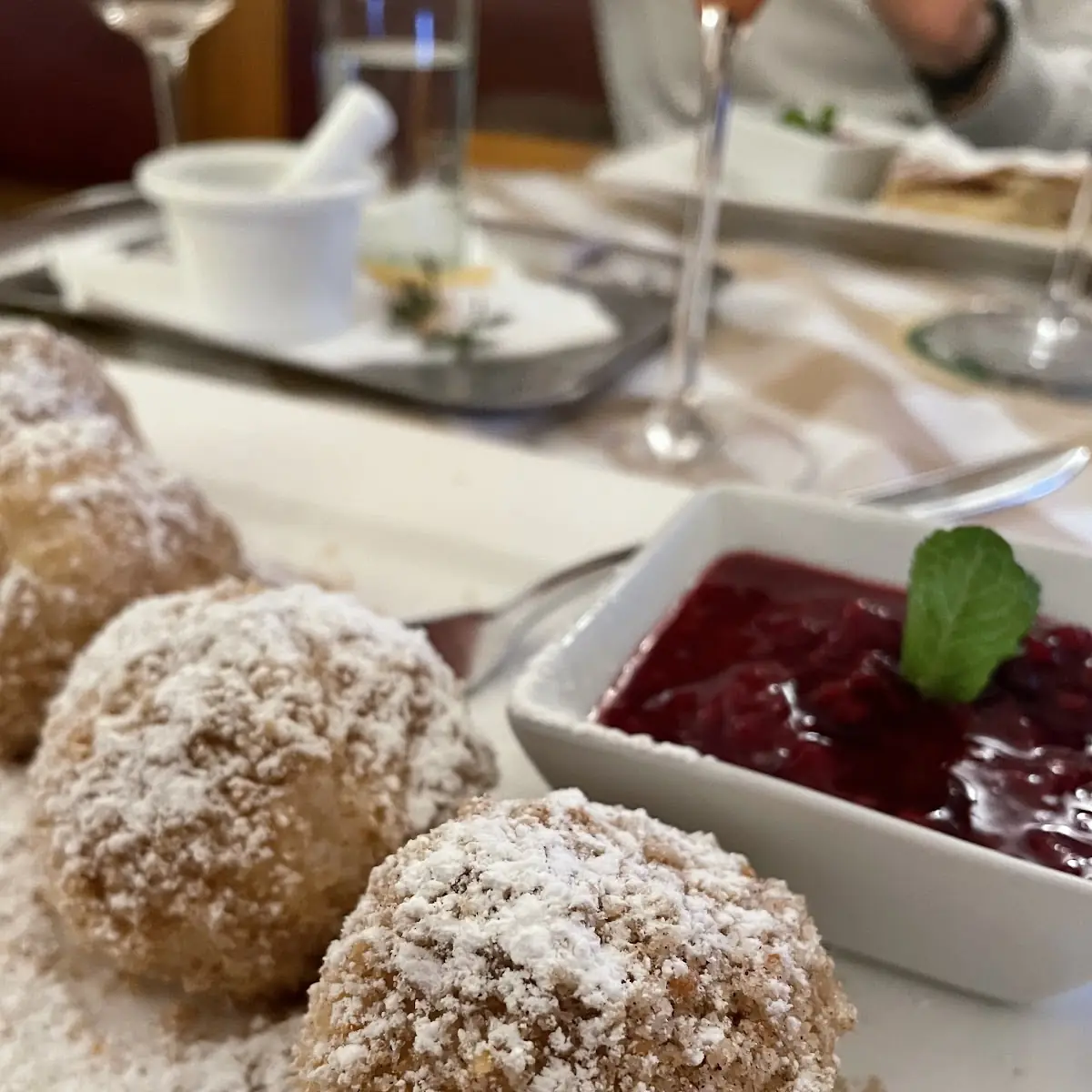Vegane Topfenknödel