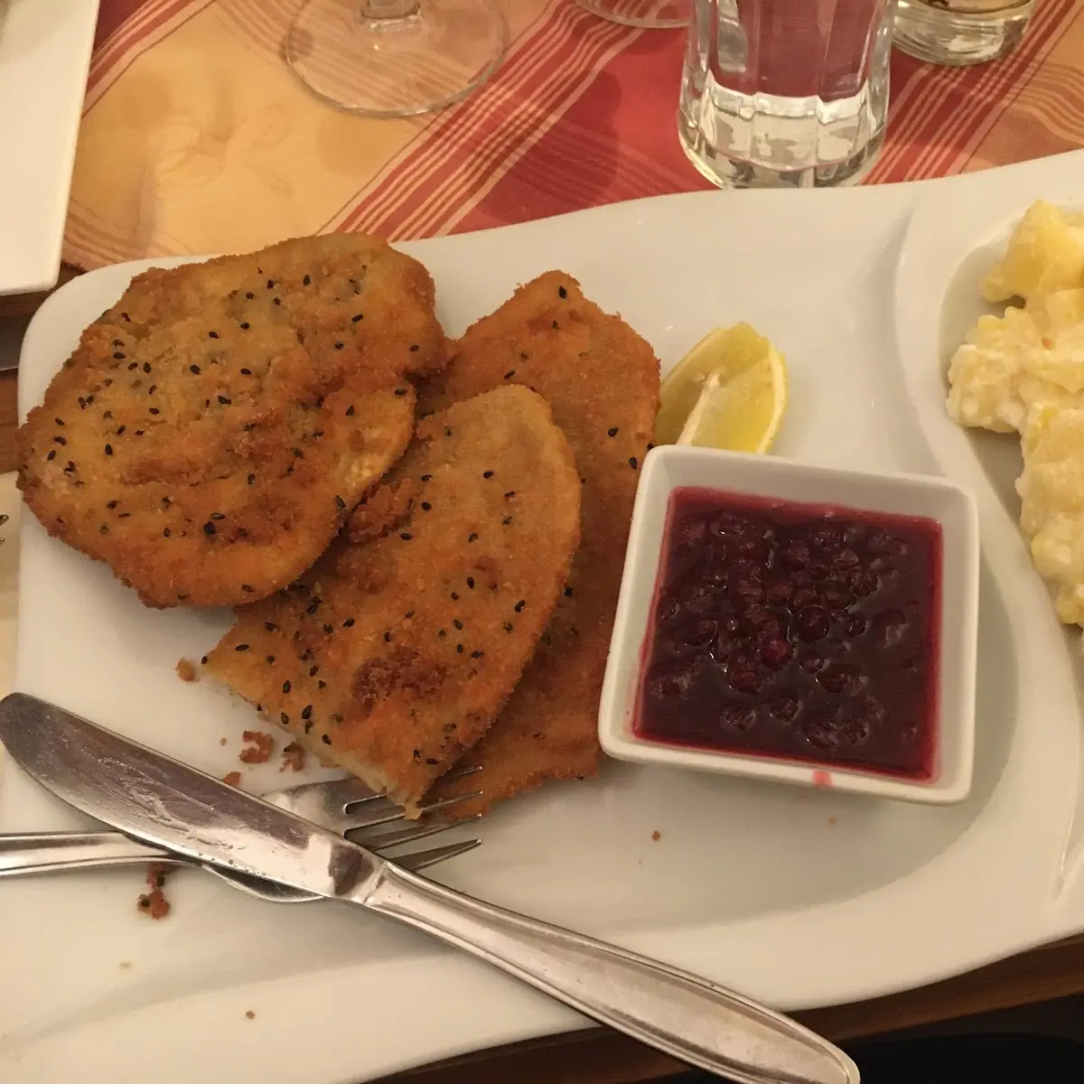 Wiener Schnitzel Vegan Mit Erdäpfelsalat