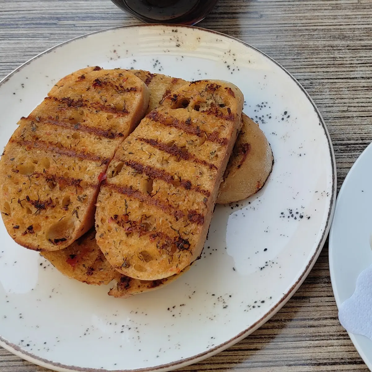Knoblauchbrot Und Kartoffel Lauchsuppe