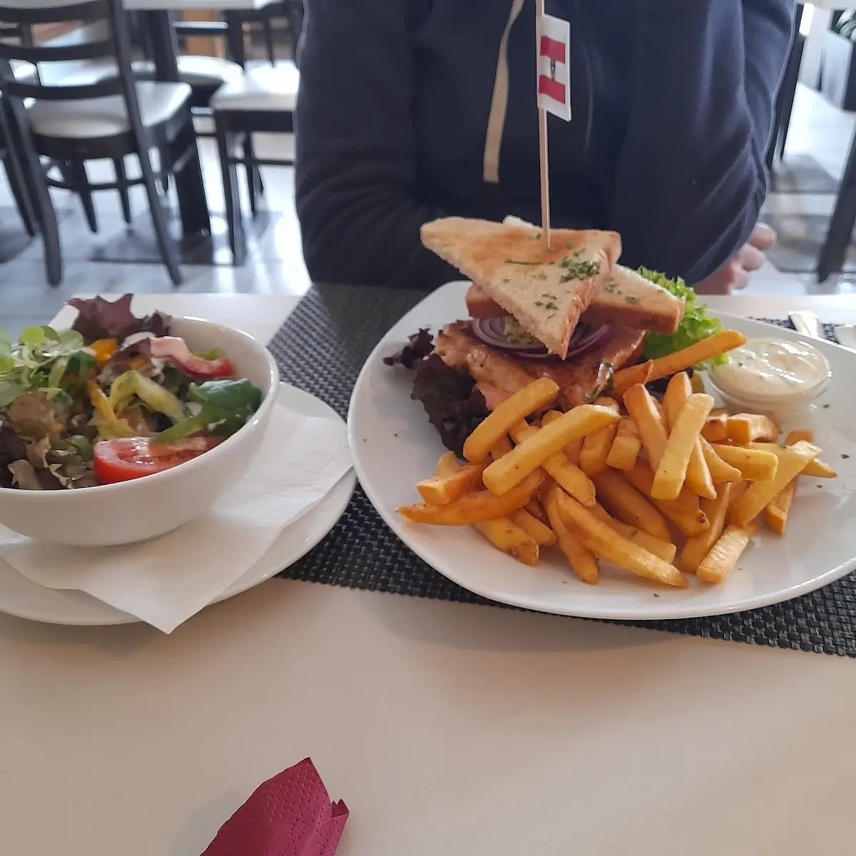 Putensteak Toast
