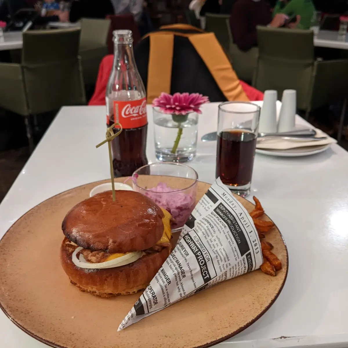 Pulled Pork Burger Menü