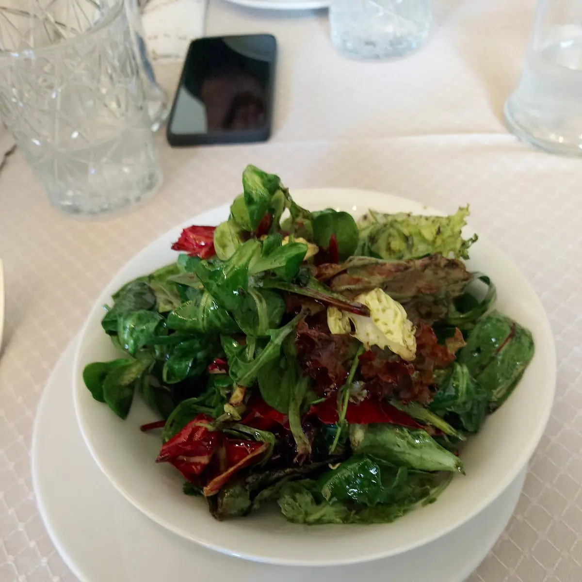 Grüner Salat Mit Kernöl