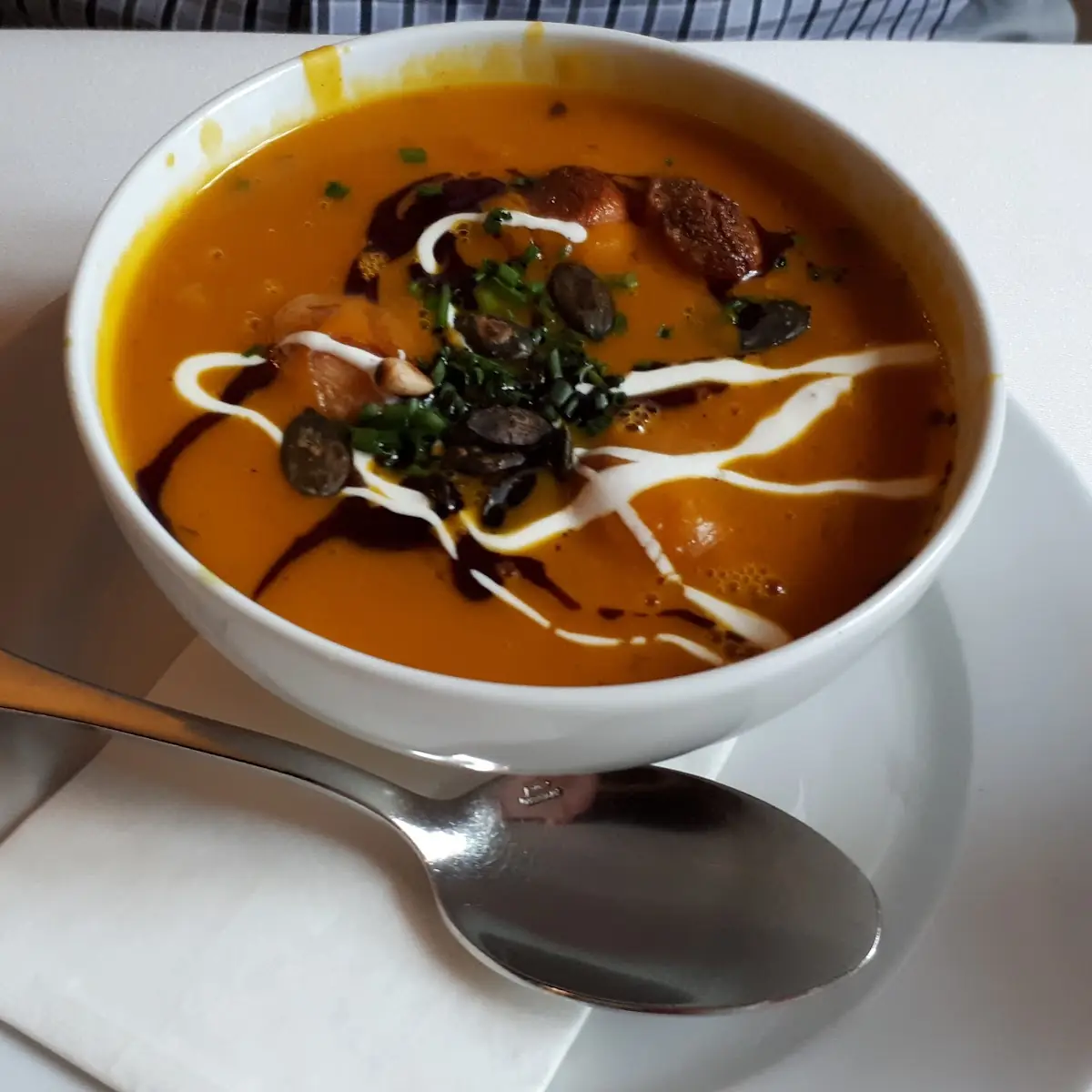 Kürbiscremesuppe