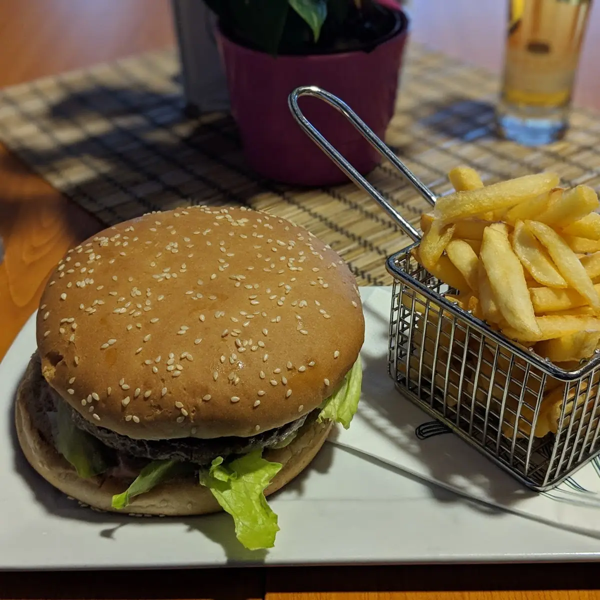 Burger Menü