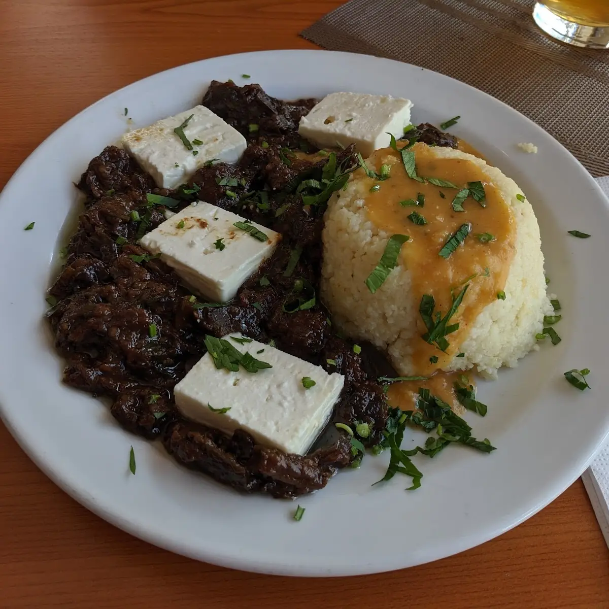 Karamelisierte Melanzani Mit Feta