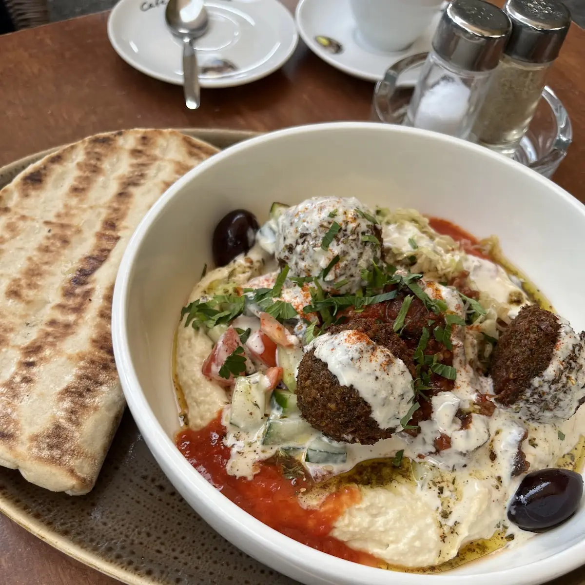 Sabich Wrap Vegan