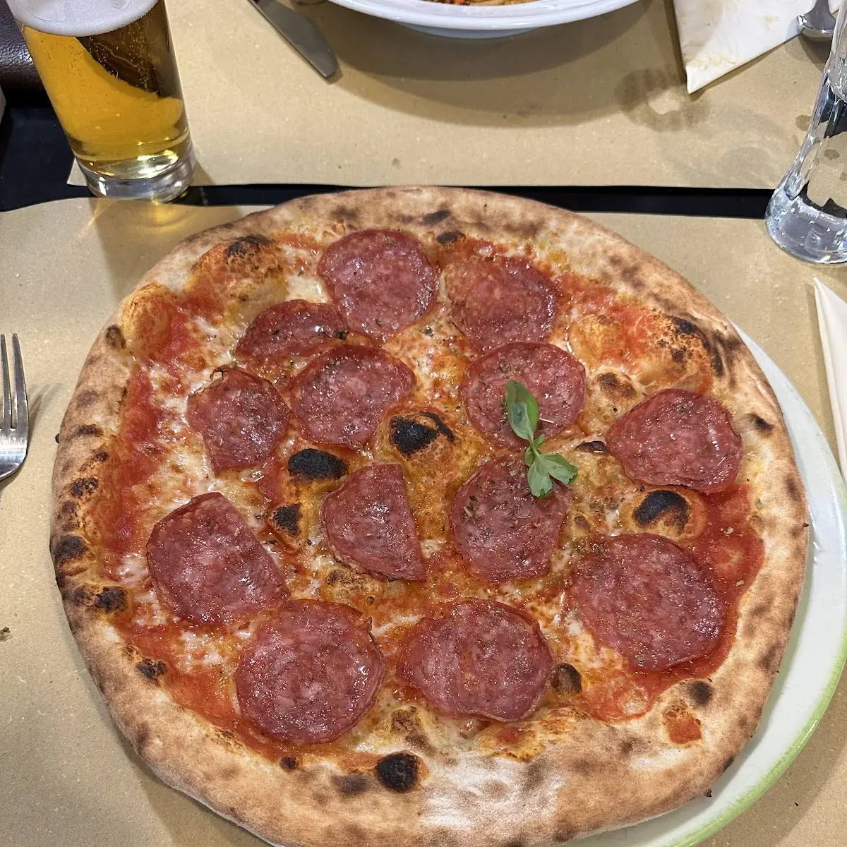 Pizza Salame Dolce