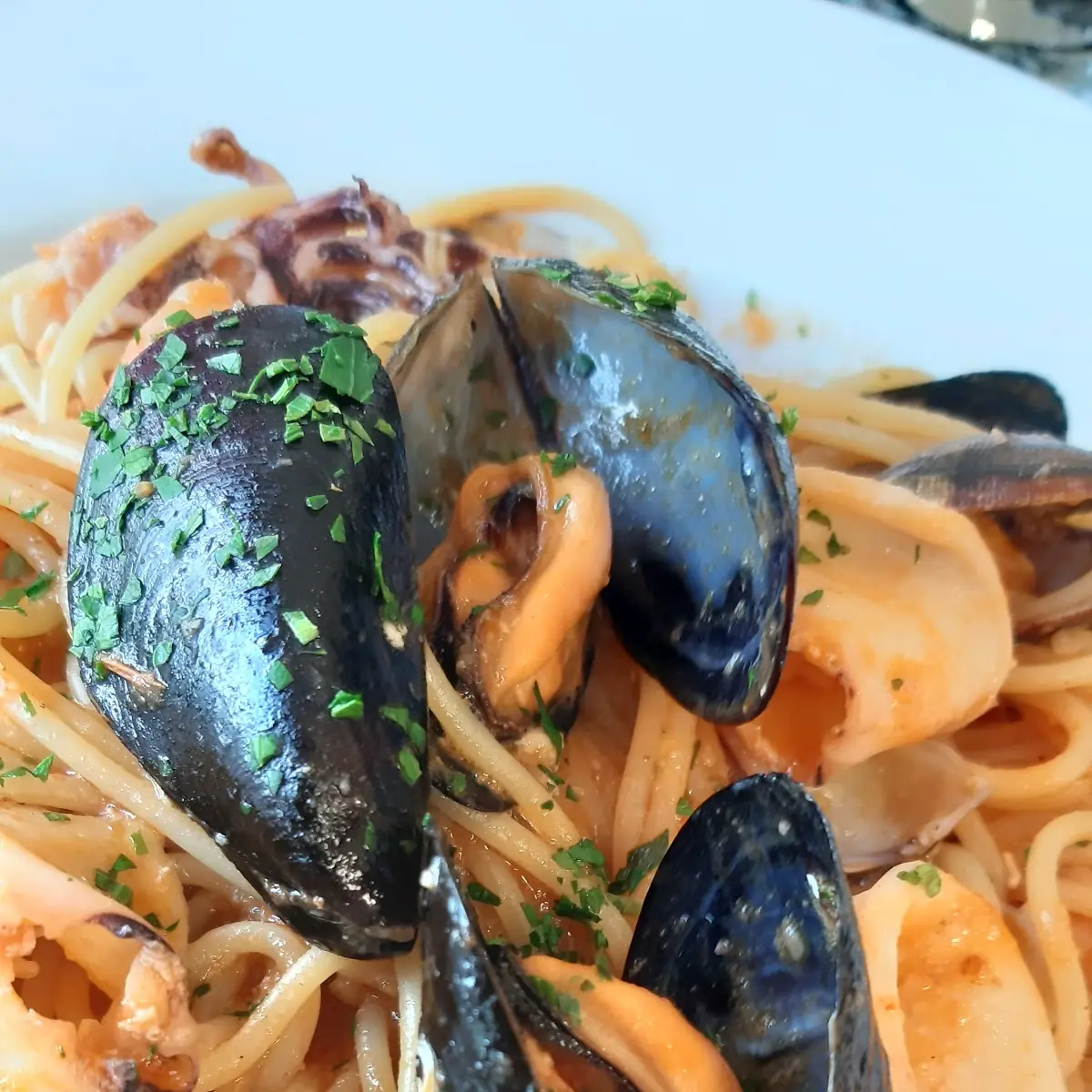 Spaghetti Ai Frutti Di Mare