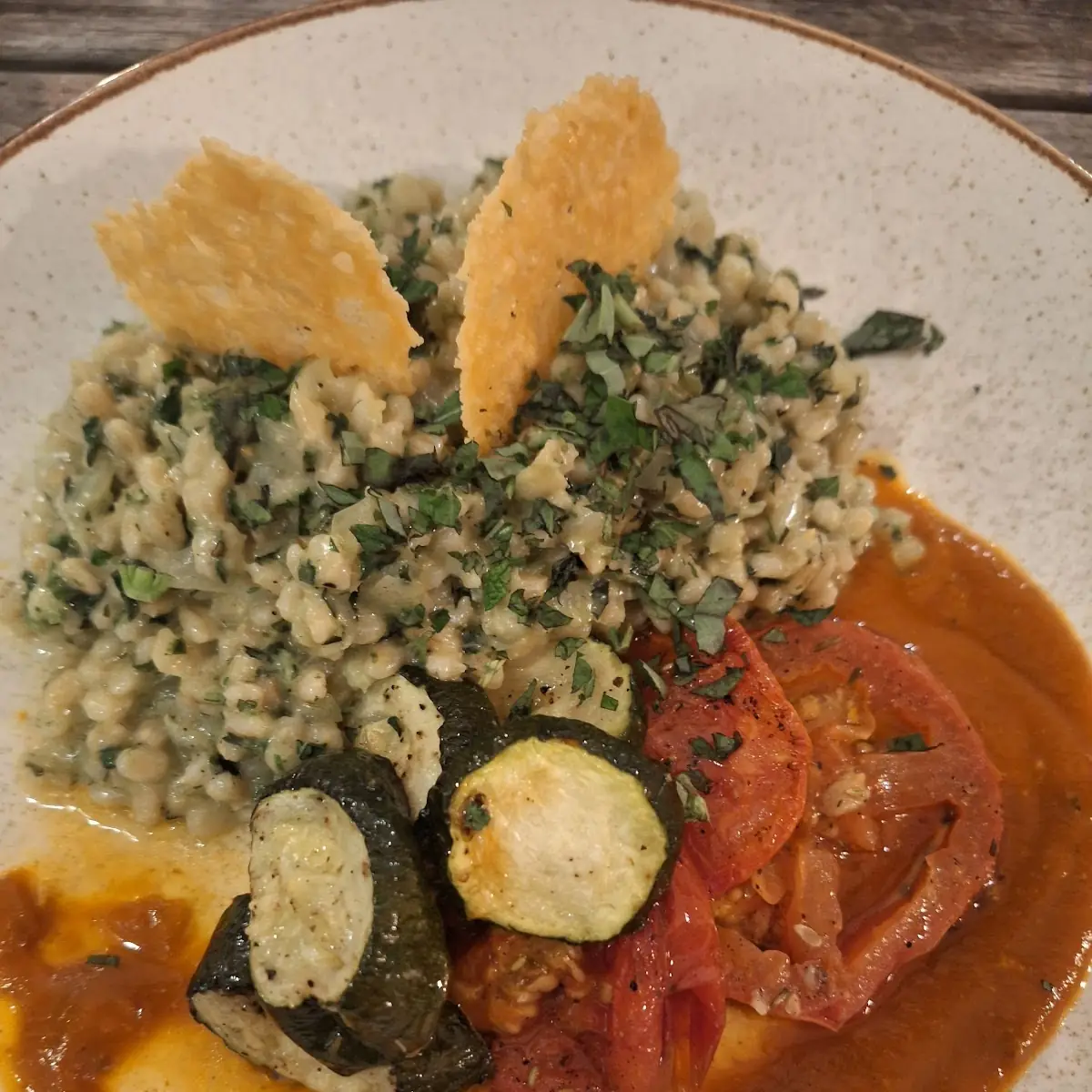 Hirserisotto Mit Zucchini