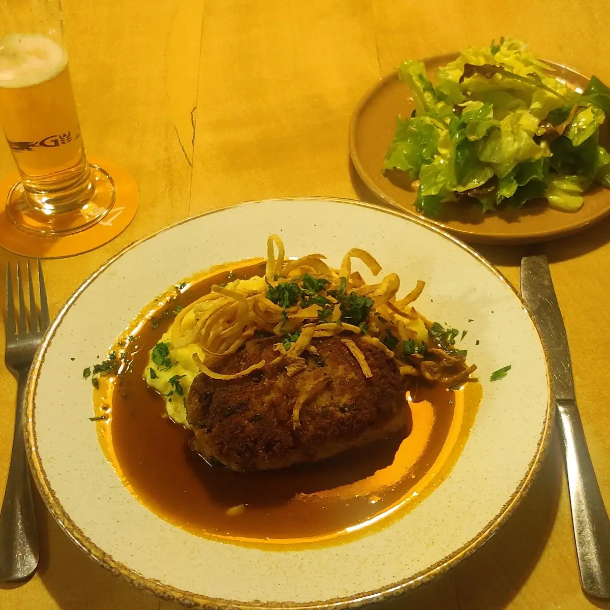 Kalbsbutterschnitzel