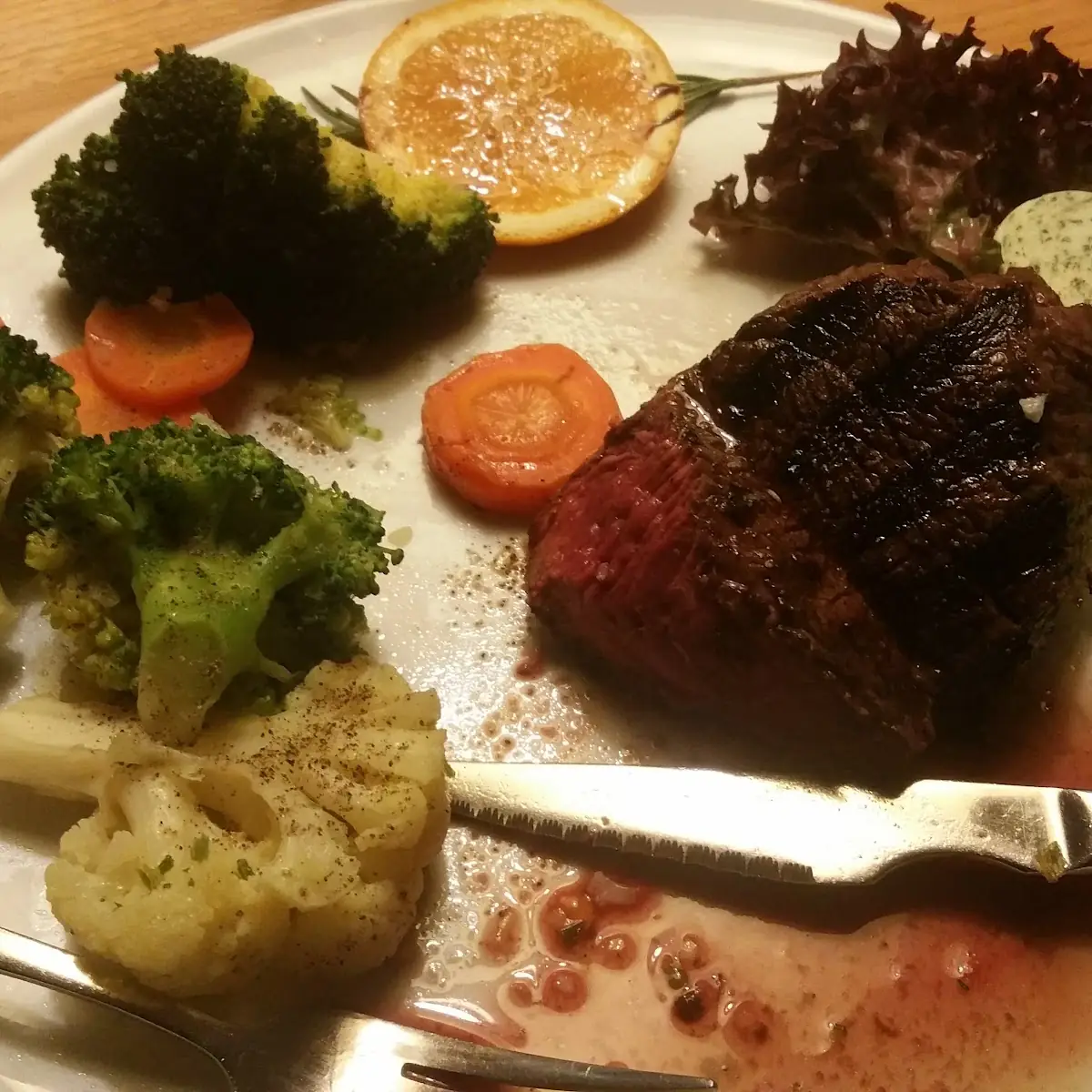 Rinderfilet Mit Gemüsw