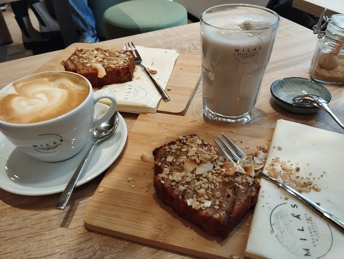 Banana Bread Organic Coffee Chai Latte
