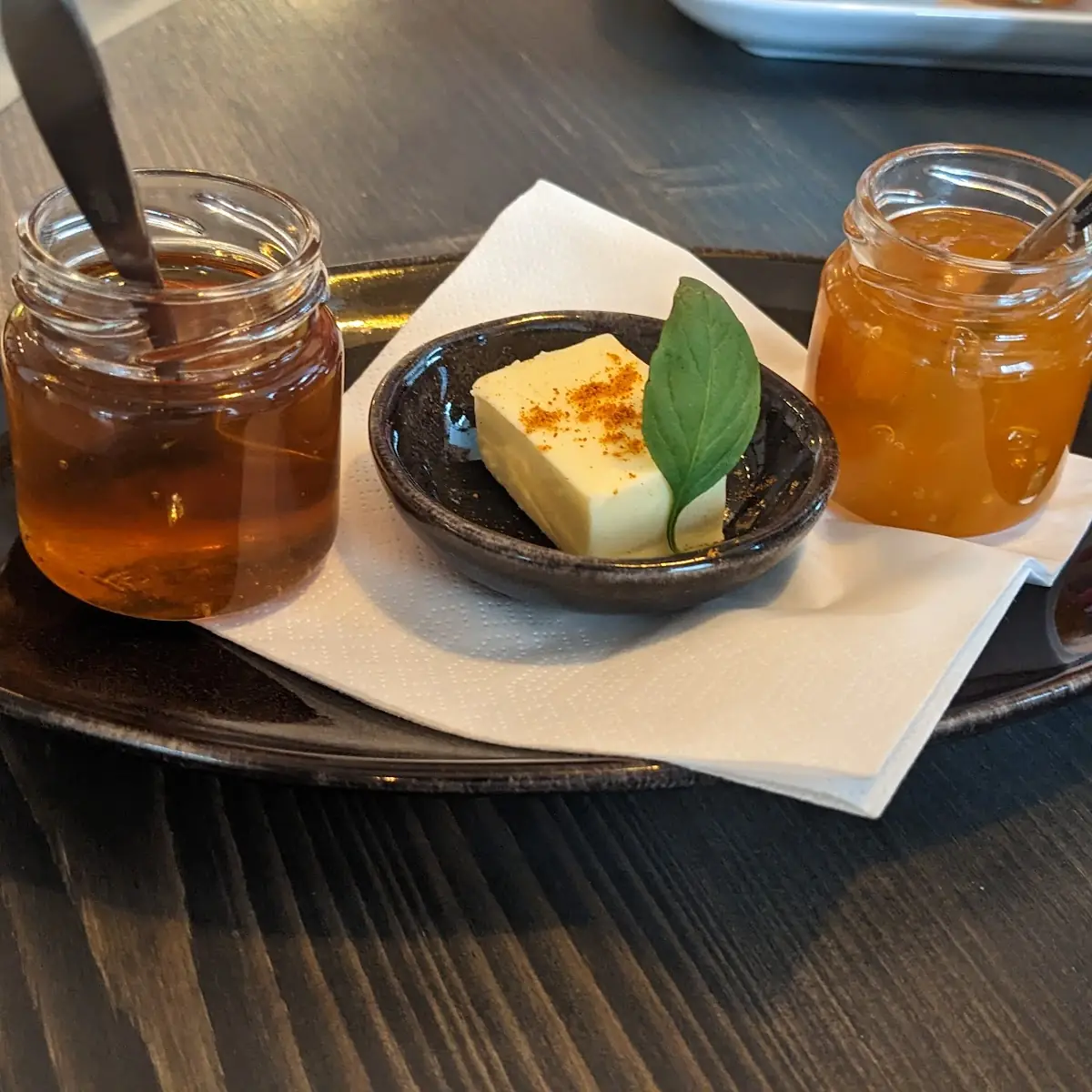 Honig Butter Und Marmelade