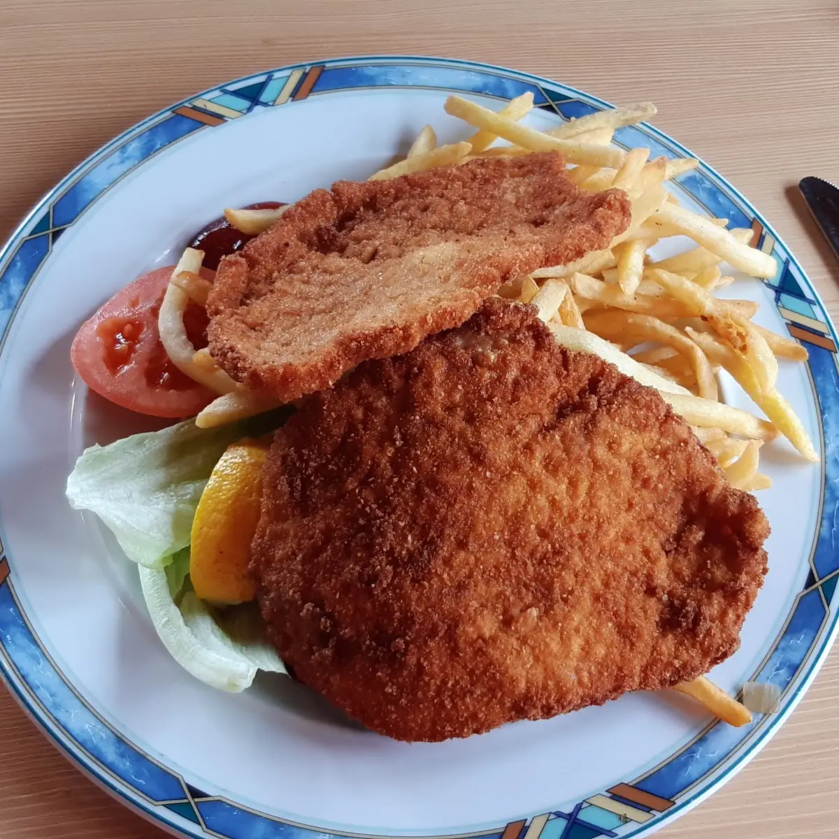 A Schnitzel Wiener Art
