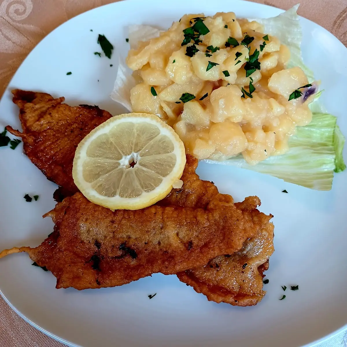 Fisch Mit Erdäpfelsalat