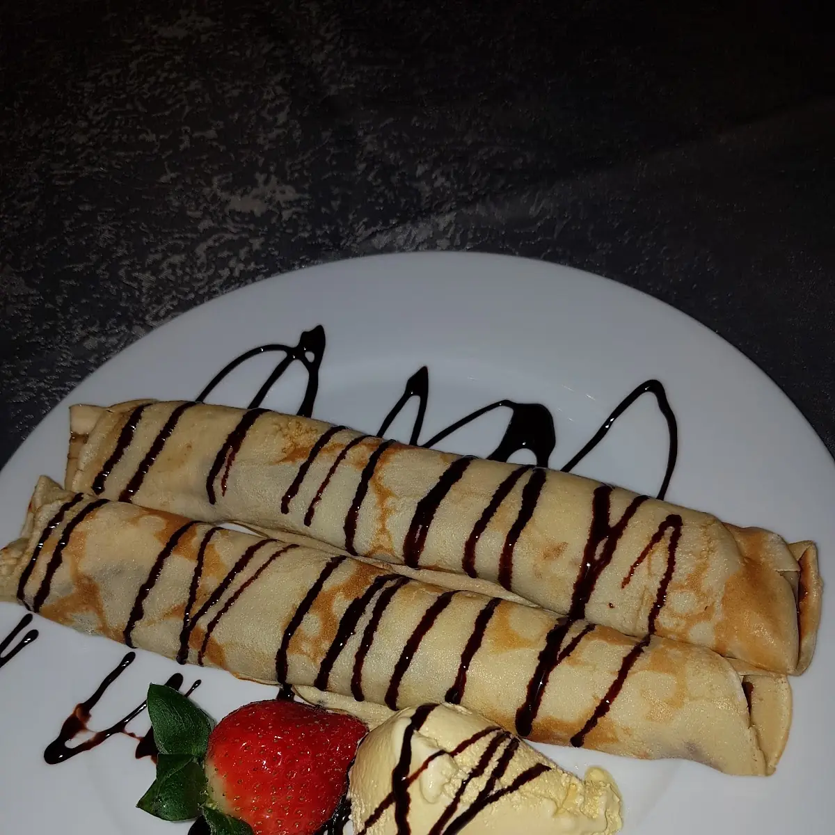 Crepe Erdbeere