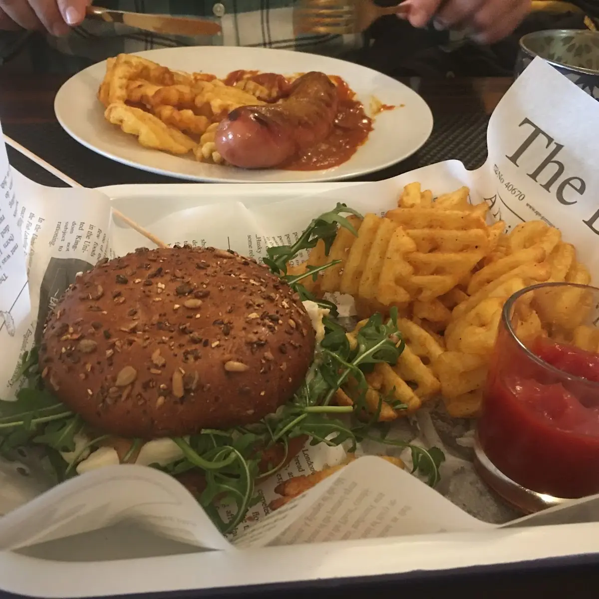 Curry Wurst Mit Pommes