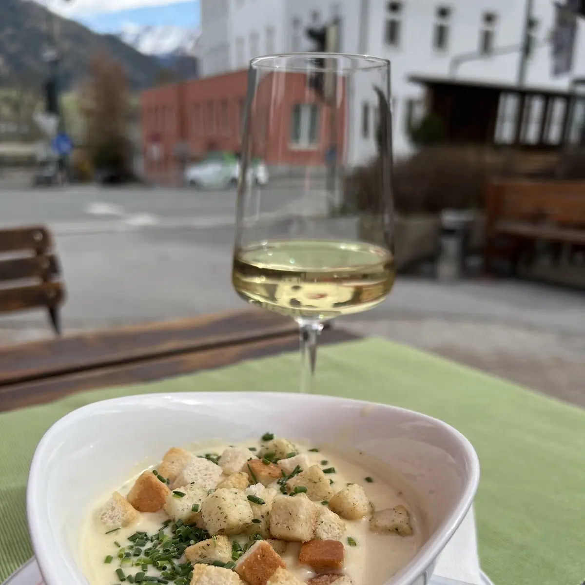 Knoblauchcremesuppe