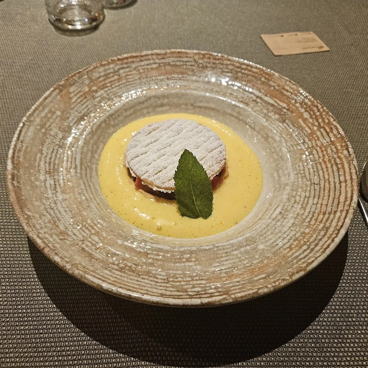 Rhabarbertörtchen Mit Yuzucreme
