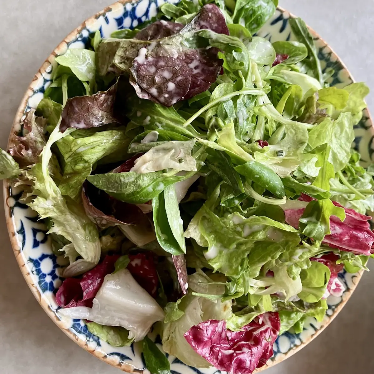 Blattsalatmischung Mit Fadem Dressing Für 8 30 Euro