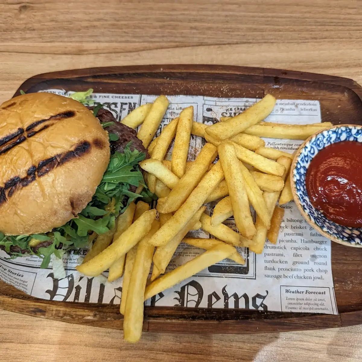 Burger Menü