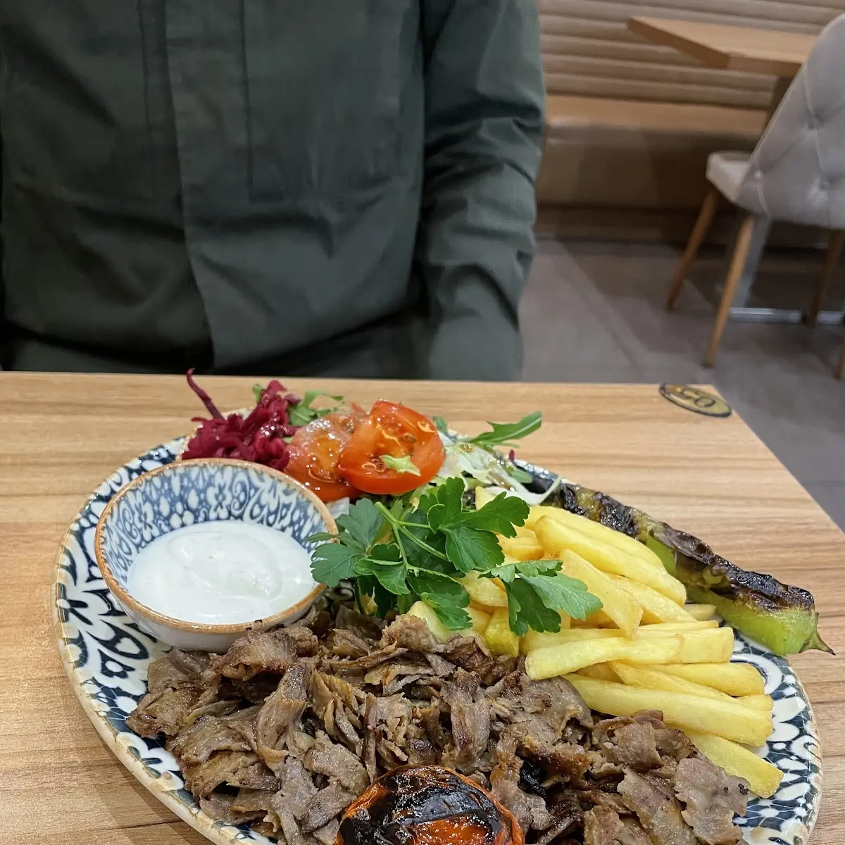 Kebap Teller Huhn