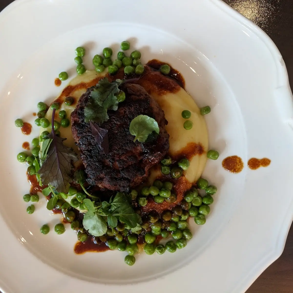 Fleisch Laib Mit Kartoffelpuffer