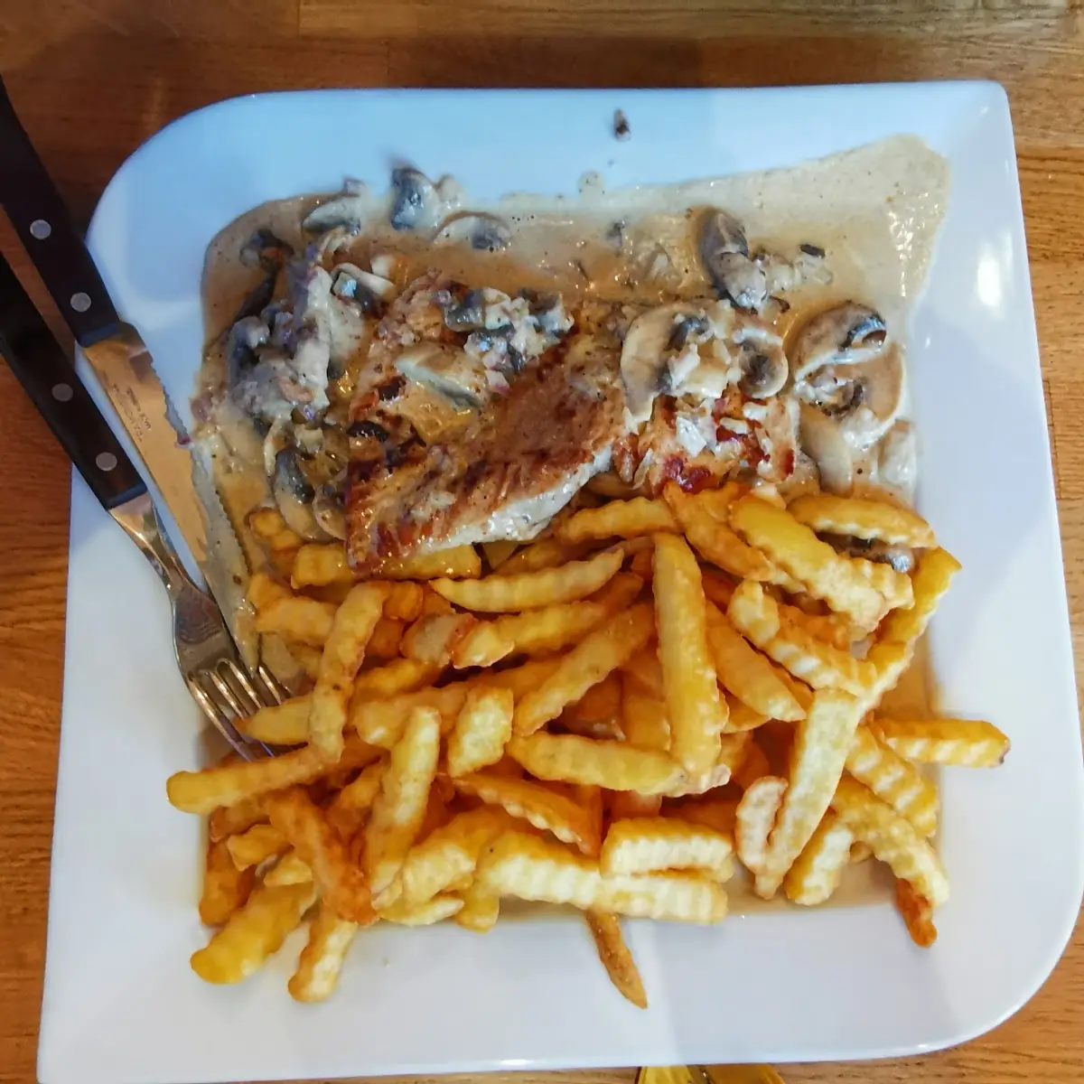 Champignon Schnitzel