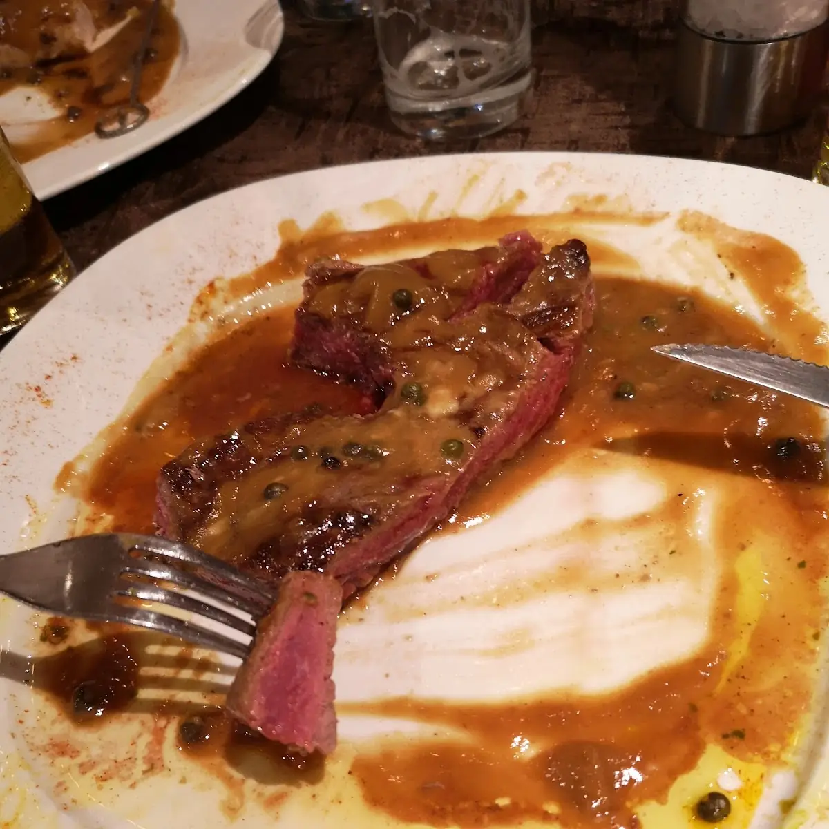 Rohes Steak
