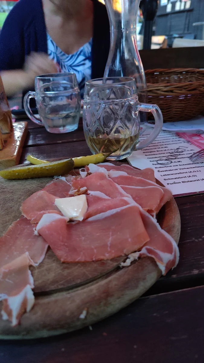 Schinkenplatte