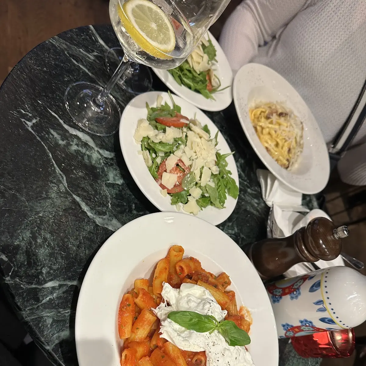 Arrabiata E Burrata