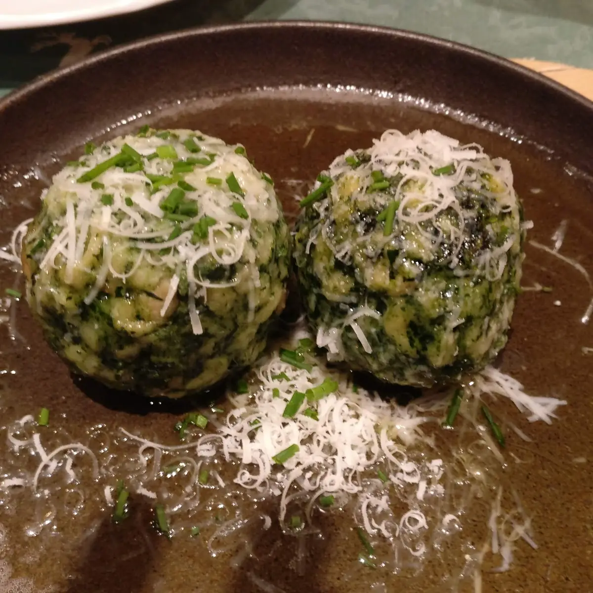 Spinatknödel