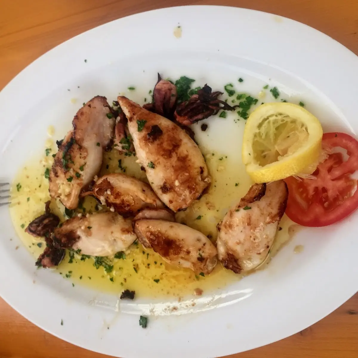 Gefüllte Calamari