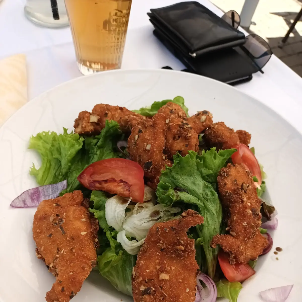 Backhendlsalat