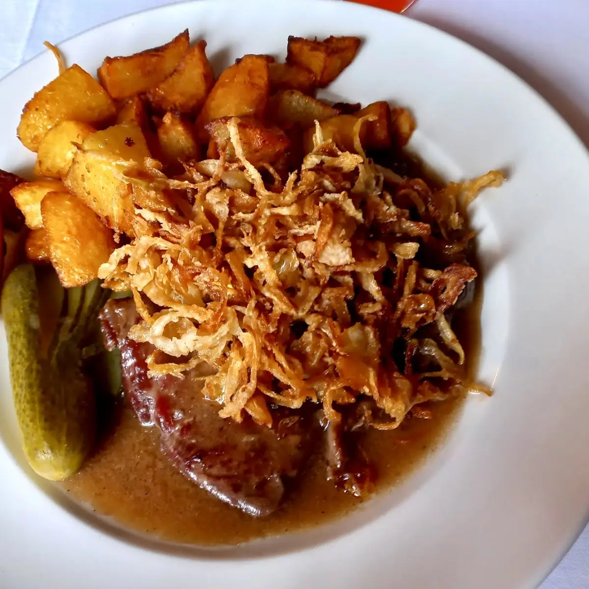 Zwiebelrostbraten
