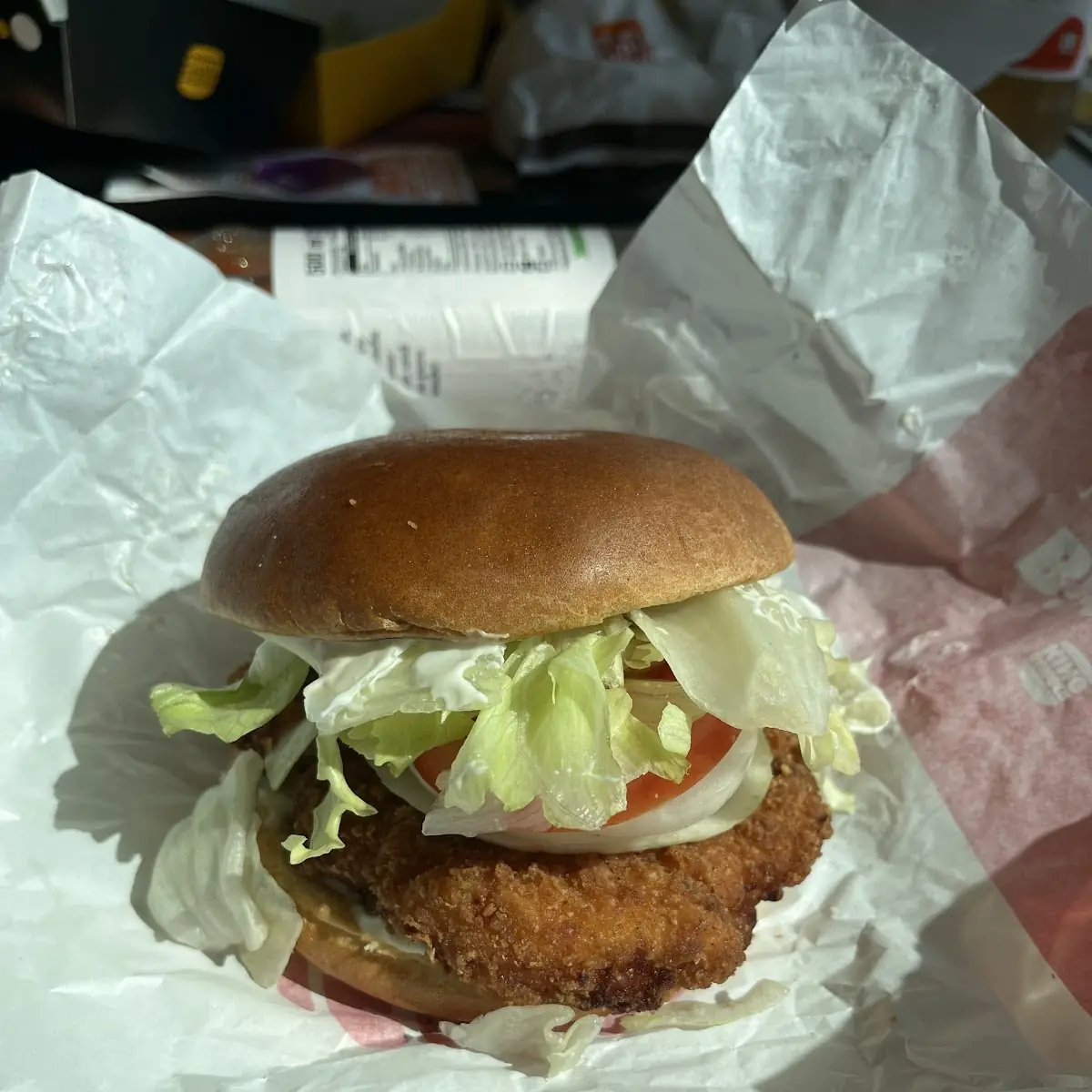 Crispy Chicken Burger