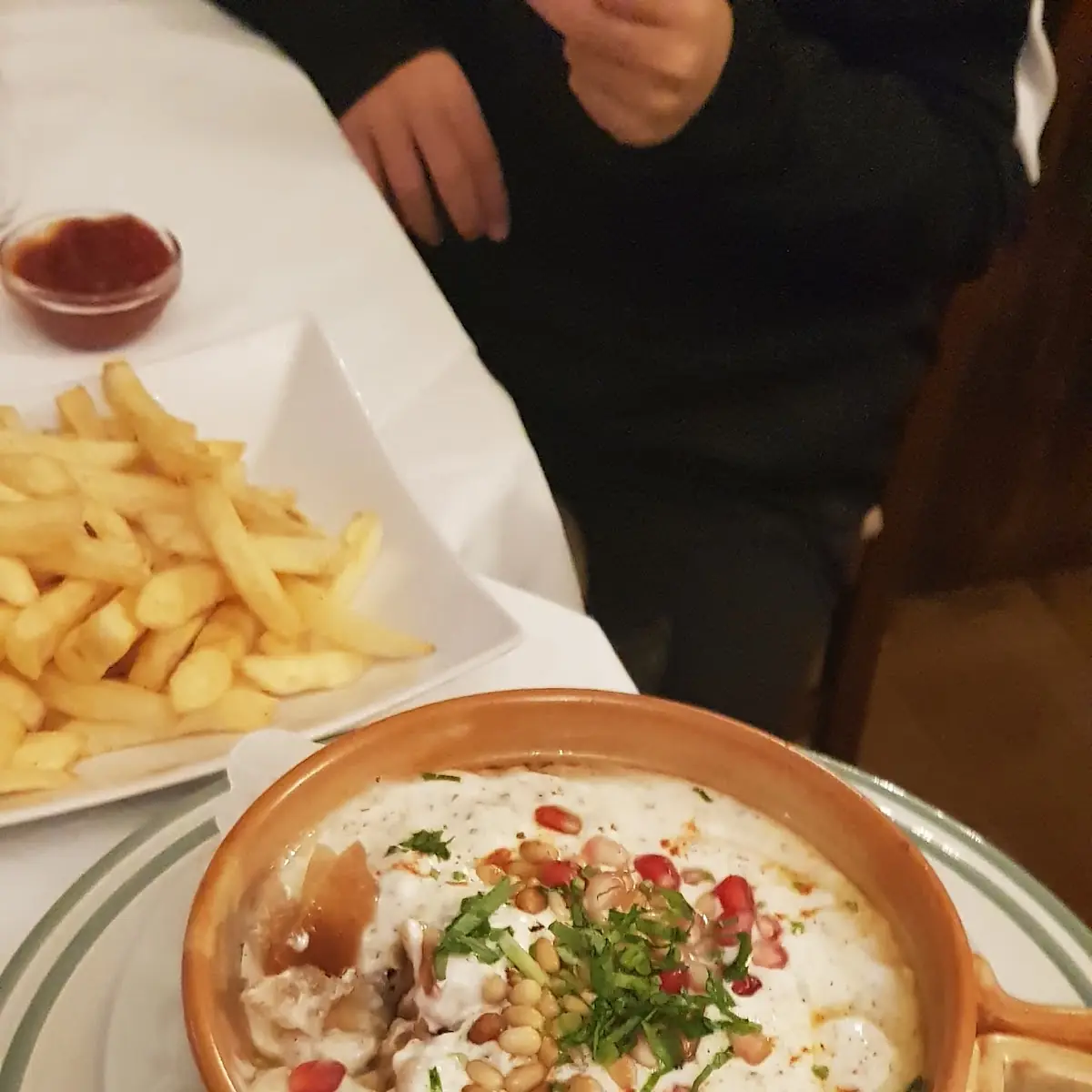 Fattet Hummus And Pita