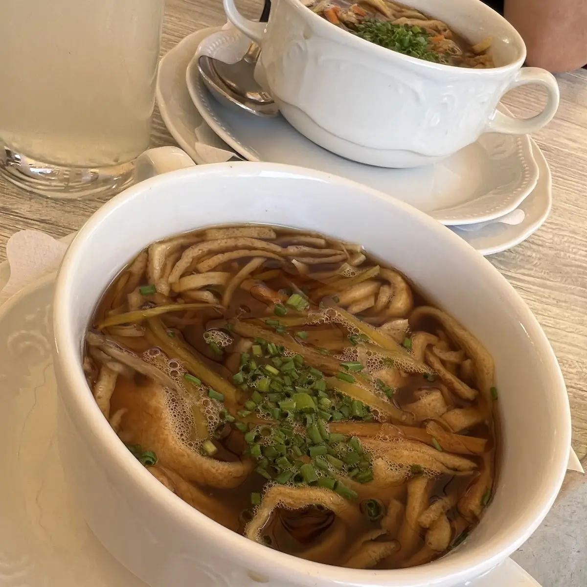 Kärntner Rindsuppe Mit Fritatten