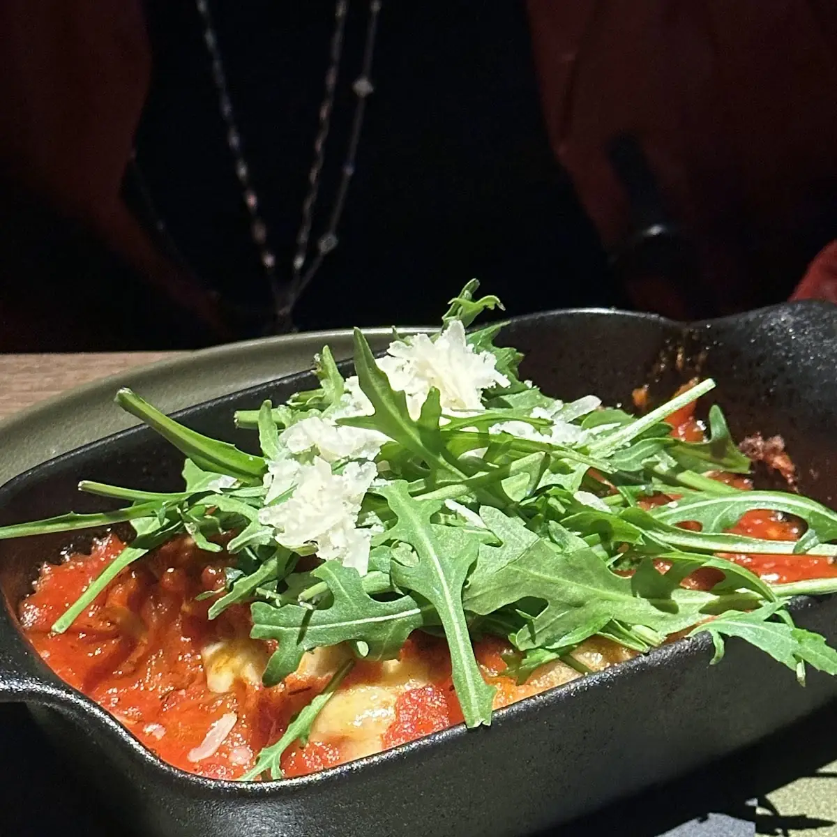 Rote Linsen Lasagne
