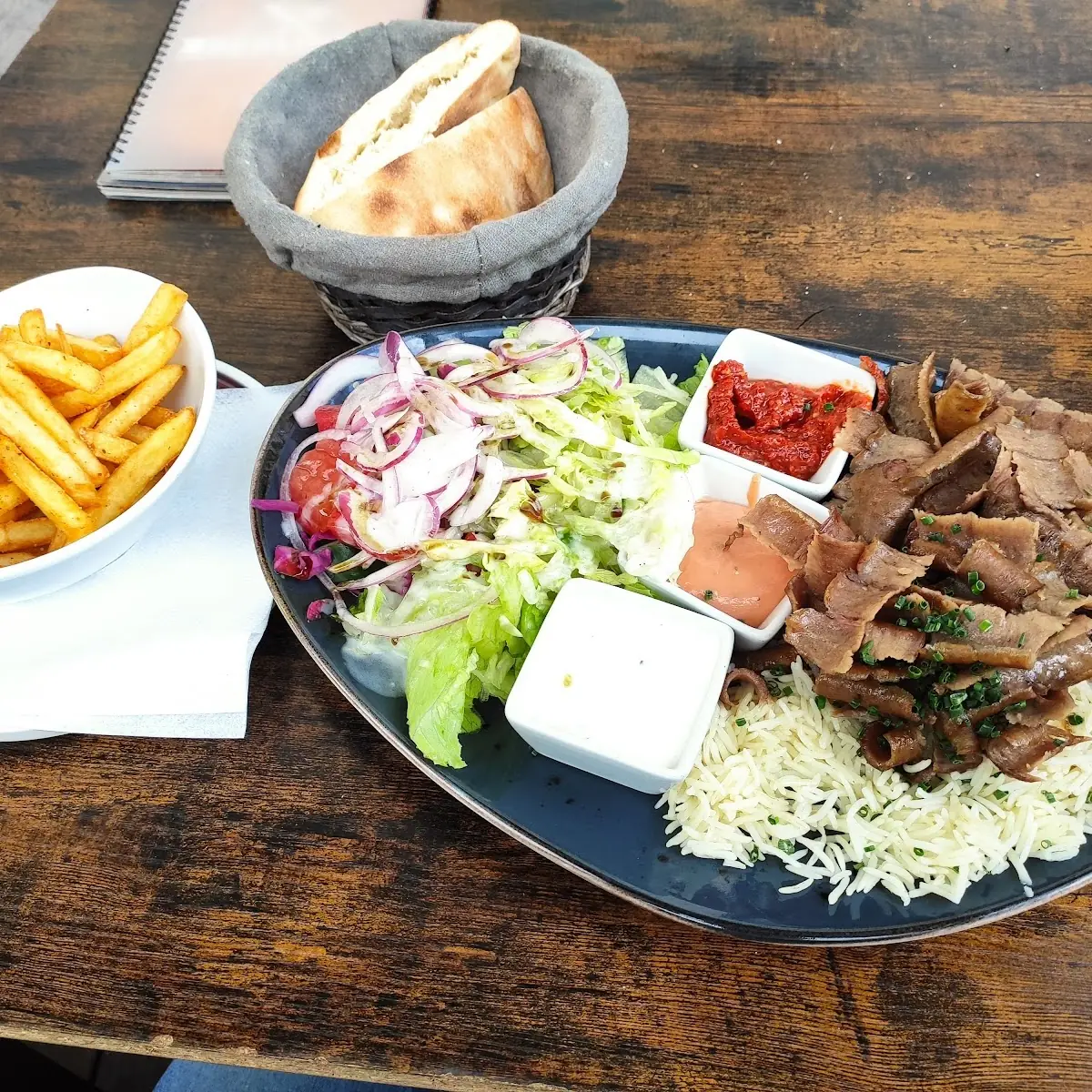 Döner Teller Vom Lamm