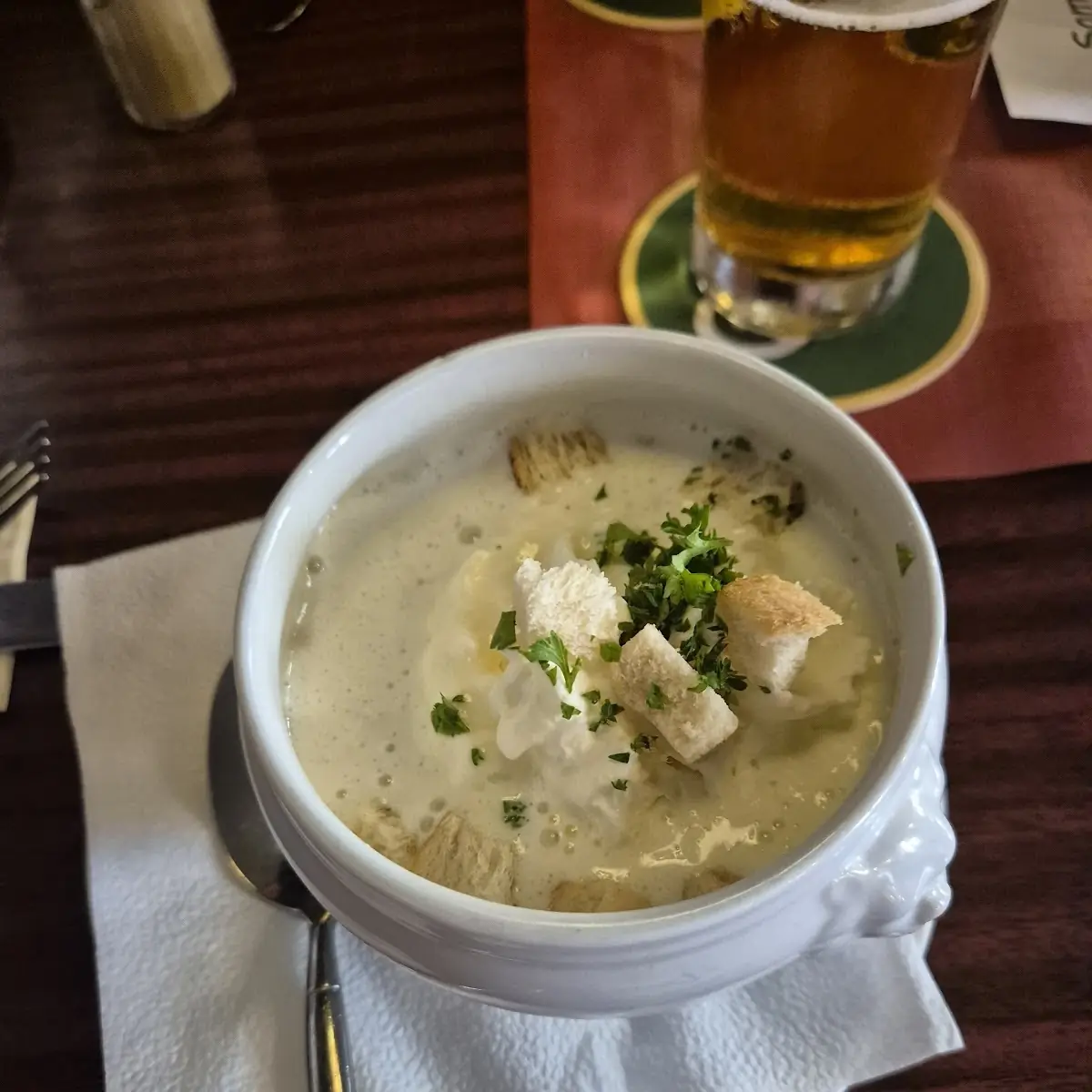 Knoblauchcremesuppe