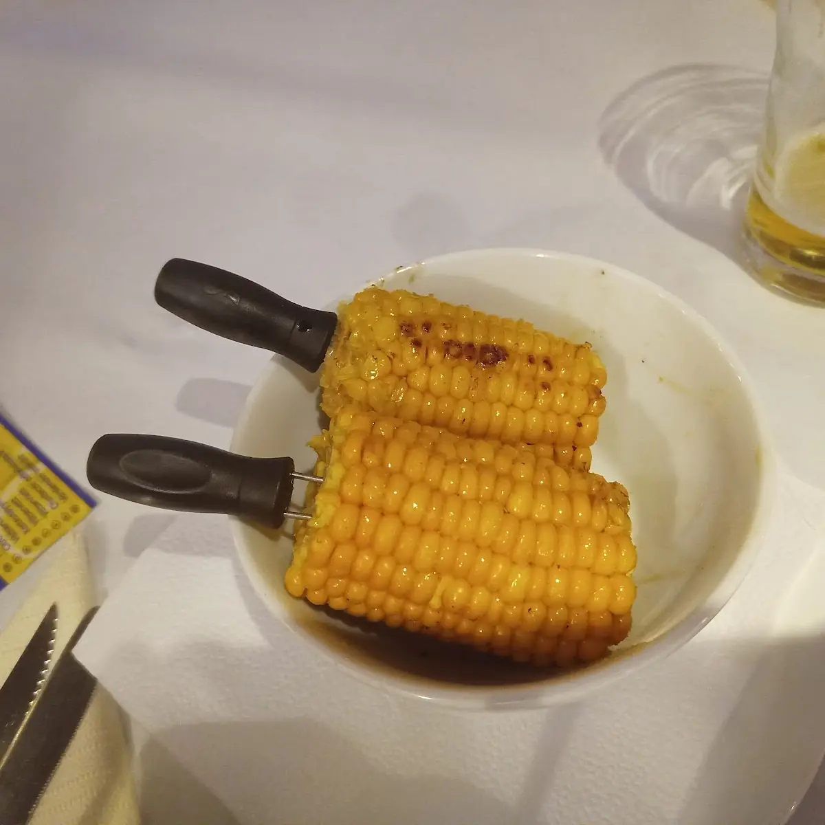 Maiskolben Beilage
