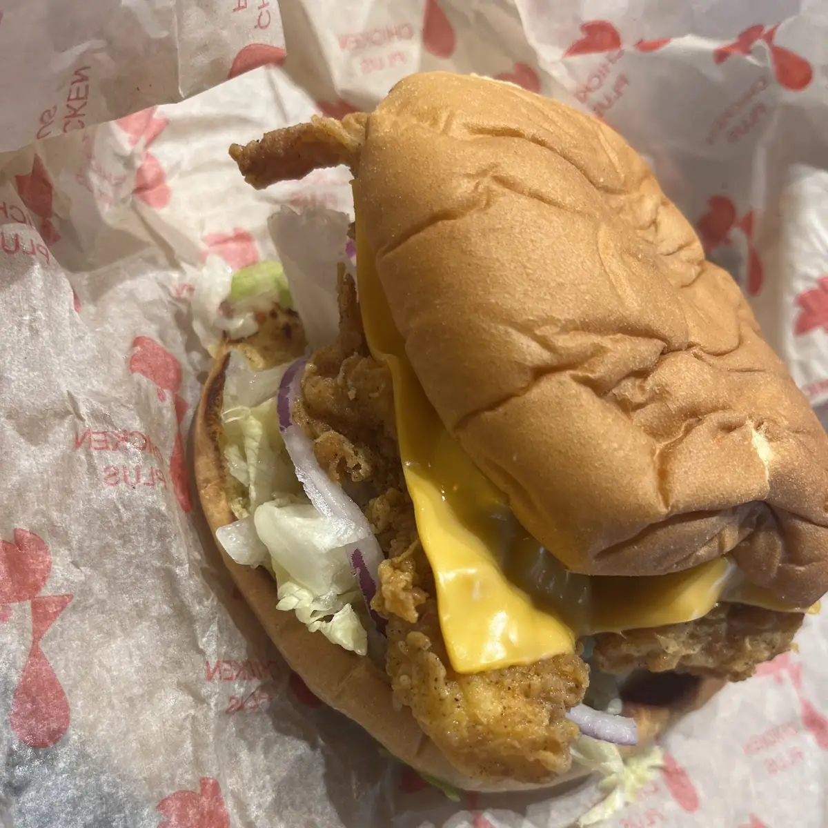 Chicken Cheese Burger