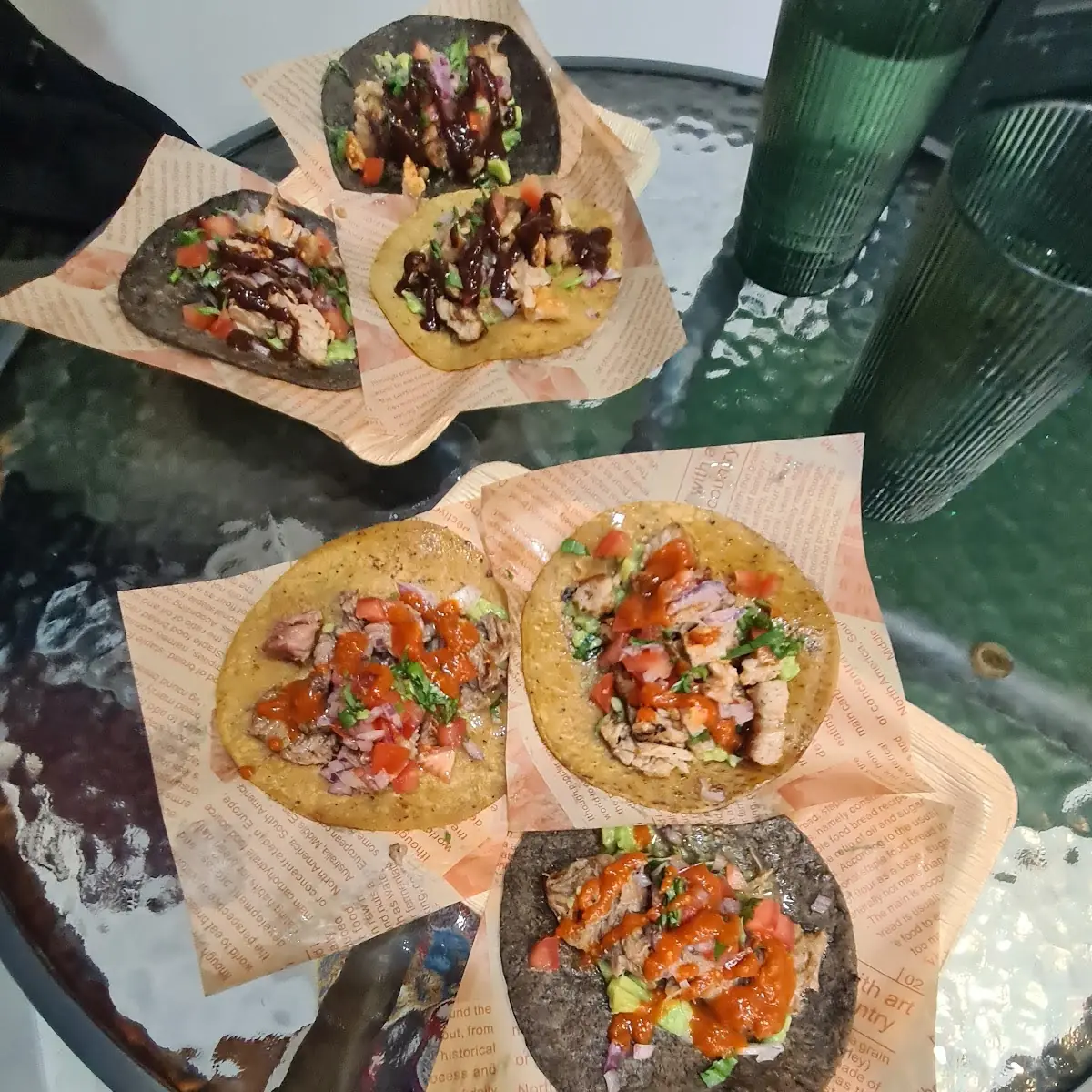 Gemischte Tacos 3er Auswahl