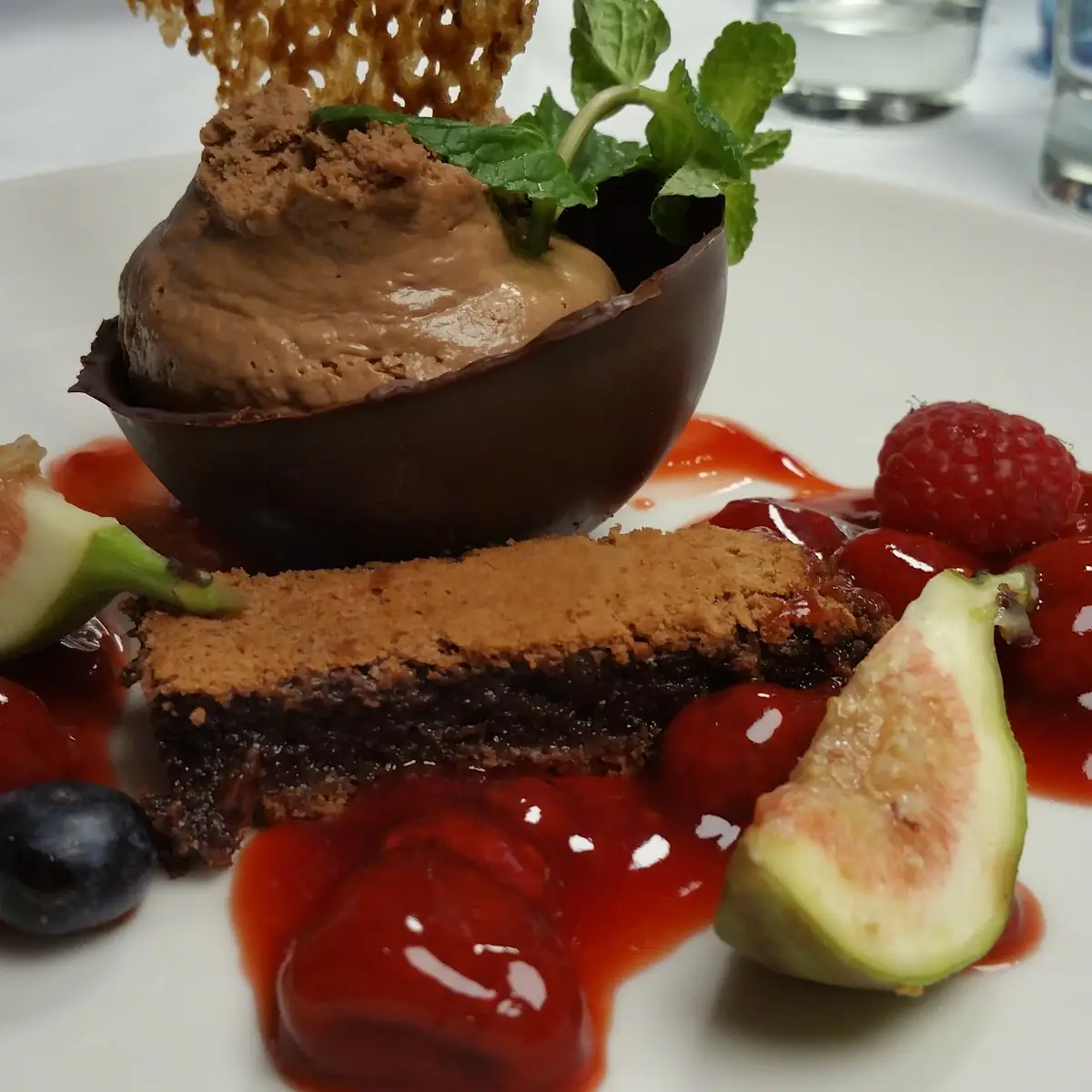 Sauerrahm Topfen Mousse