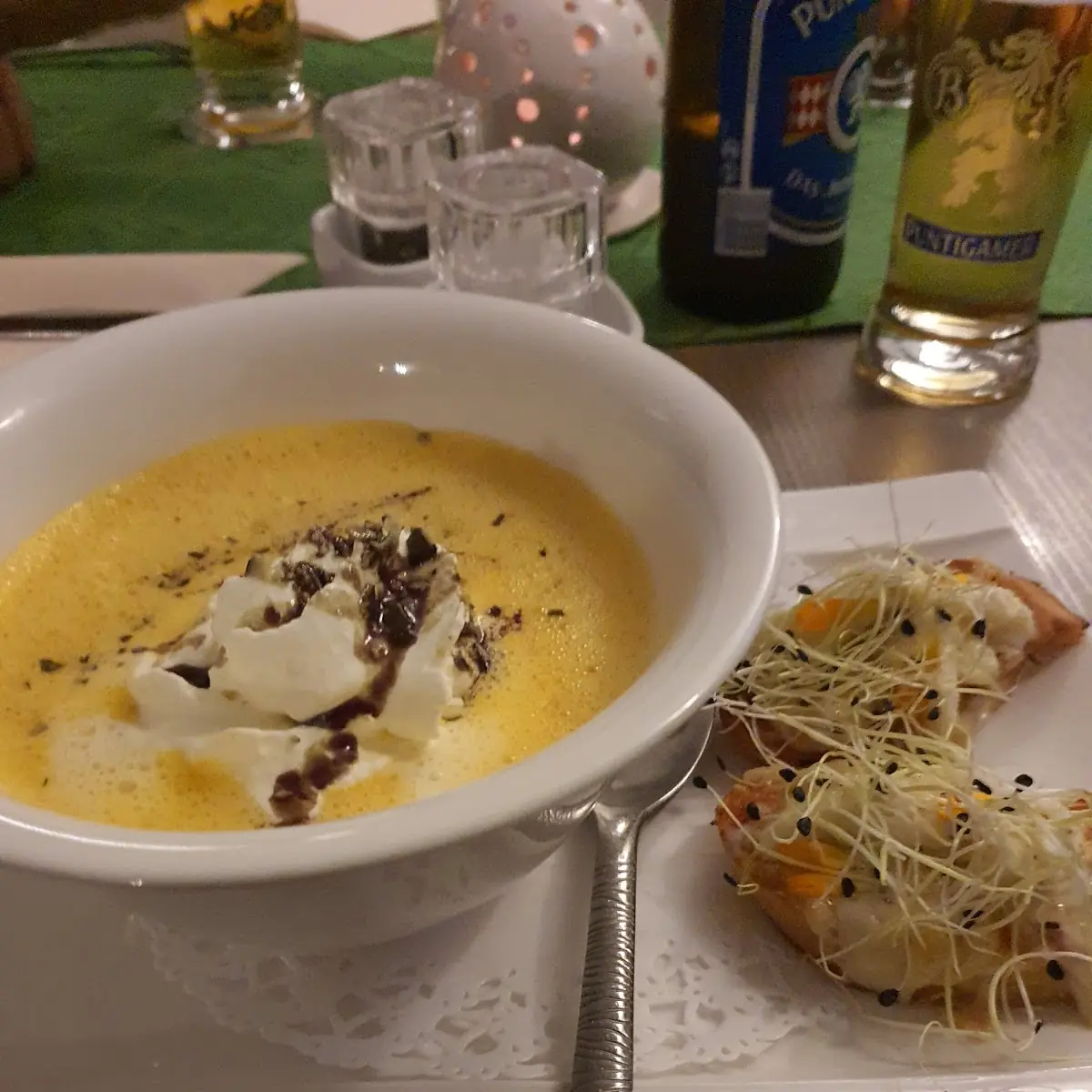 Kürbiscremesuppe