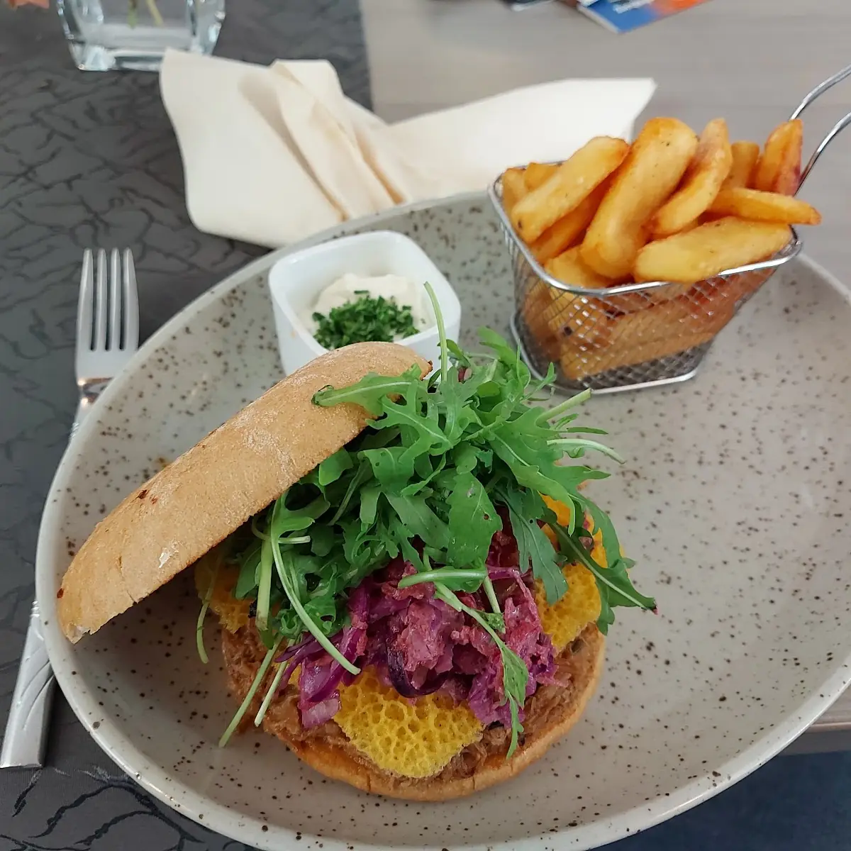 Pulled Pork Burger