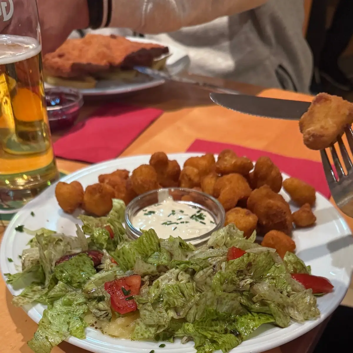 Karfiolröschen Gebacken