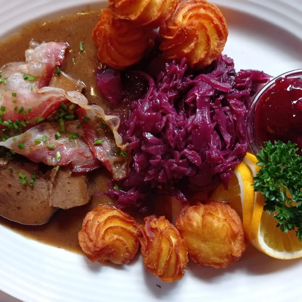 Hirschbraten
